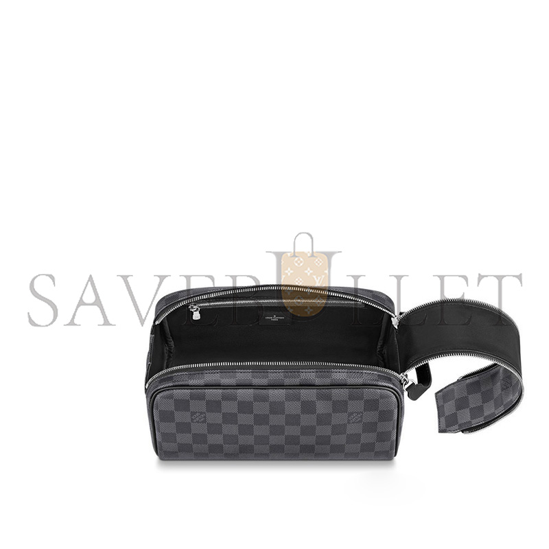 LOUIS VUITTON TROUSSE TOILETTE LOCKER DOPP KIT M83112 (23*13*12cm)